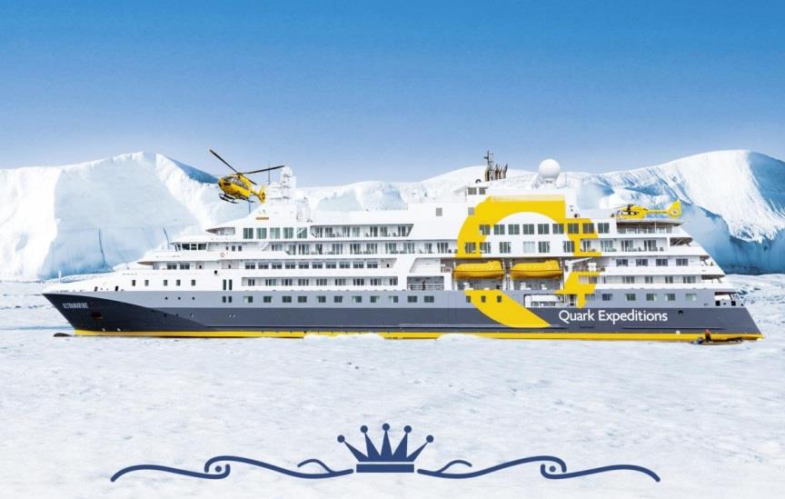 【海洋无极号+直升机】海陆空全方位探索之旅~豪华探险近乎完美~独一无二直升机空中鸟瞰南极~最高比例探险队员配比~南极新贵臻享